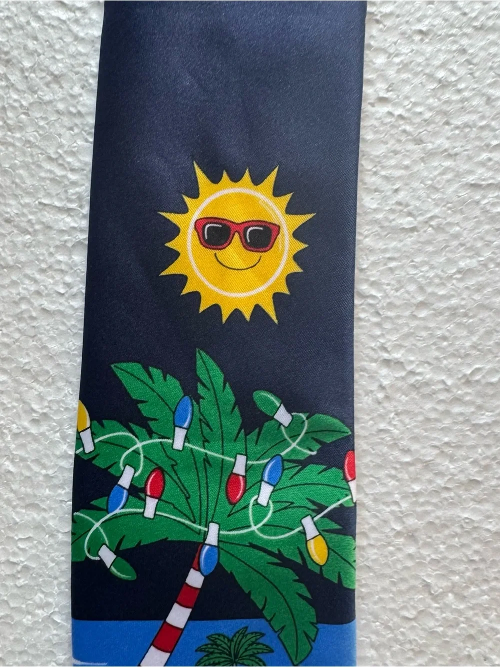Tropical Christmas Hallmark Holiday Traditions Neck Tie
